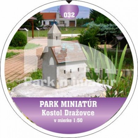 Button PM model 032 Kostol Dražovce