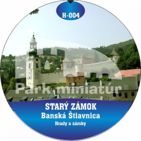Button Hrady 004 Starý zámok, Banská Štiavnica