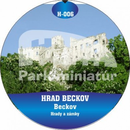 Button Hrady 006 Hrad Beckov II, Beckov