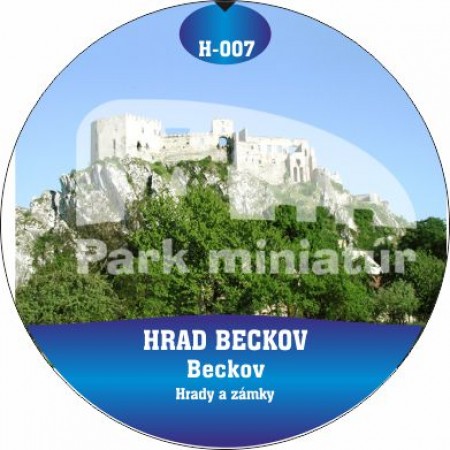 Button Hrady 007 Hrad Beckov III, Beckov