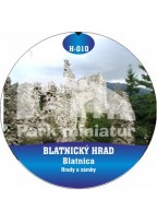 Button Hrady 010 Blatnický hrad, Blatnica