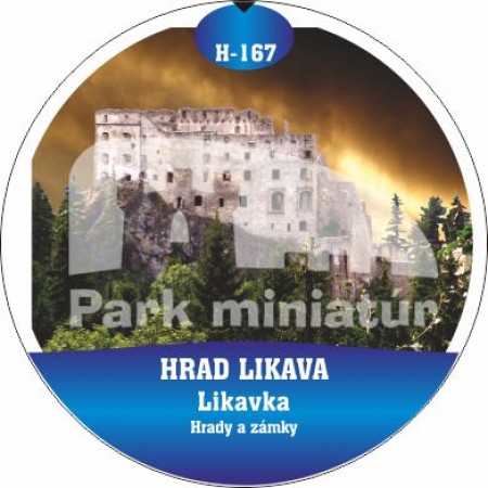 Button Hrady 167 Hrad Likava