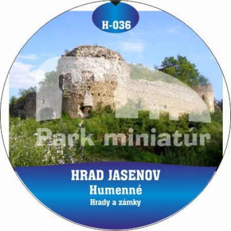 Button Hrady 036 Hrad Jasenov, Humenné