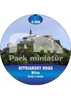 Button Hrady 058 Nitriansky hrad II, Nitra