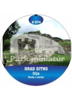 Button Hrady 074 Hrad Sitno, Ilija
