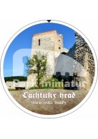 Button edícia Čachtice – Čachtický hrad 03