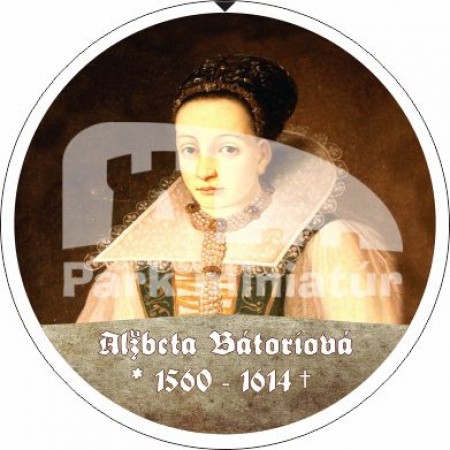 Button edícia Čachtice – Alžbeta Batoriová 06
