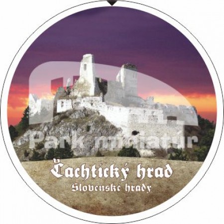 Button edícia Čachtice – Čachtický hrad v noci 12 