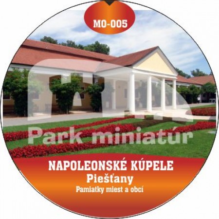 Button edícia Piešťany – 05 Napoleonské kúpele
