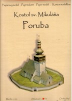 Papierový model Kostol Poruba