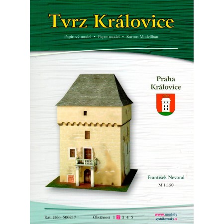 Papierový model Tvrz Královice