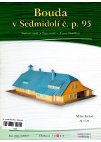Papierový model Bouda v Sedmidolí č.p. 95
