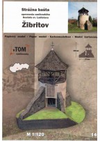 Papierový model Strážna veža Žibritov
