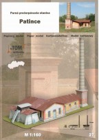 Papierový model Parná prečerpávacia stanica, Patince 