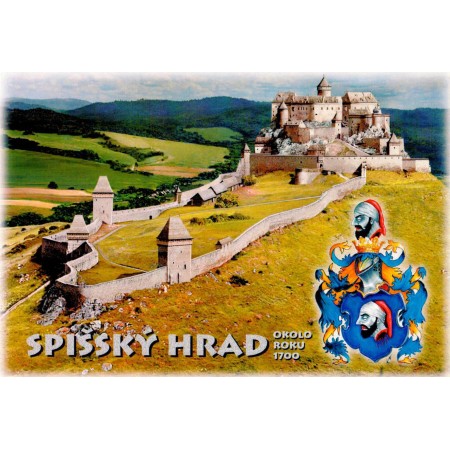 Pohľadnica Putujeme Spišský hrad