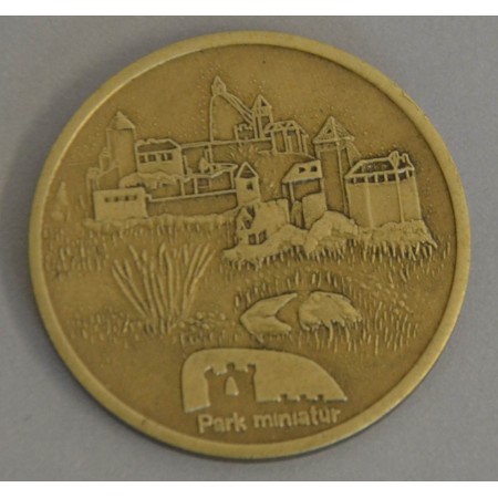 Pamätná minca mosadz, razba č. 027SK