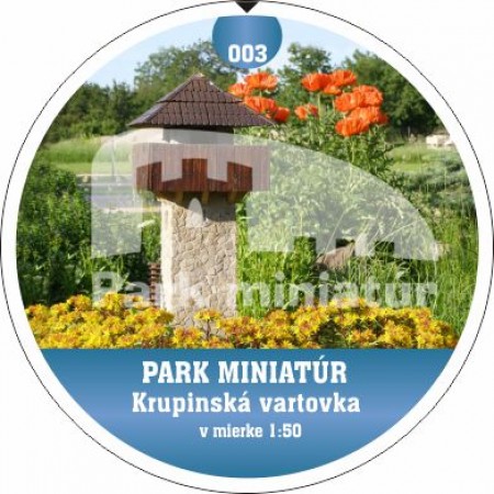 Button PM model 003 Krupinská vartovka