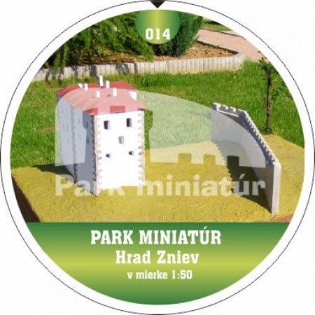 Button PM model 014 Hrad Zniev