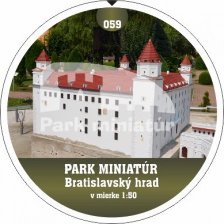 Button PM model 059 Bratislavský hrad I