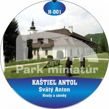 Button Hrady 001 Kaštieľ Antol, Svätý Anton