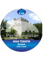 Button Hrady 100 Hrad Tematín, Hrádok