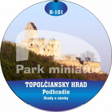 Button Hrady 101 Topoľčiansky hrad I, Podhradie
