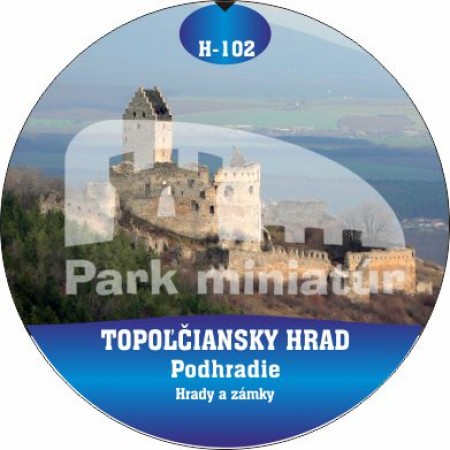 Button Hrady 102 Topoľčiansky hrad II, Podhradie