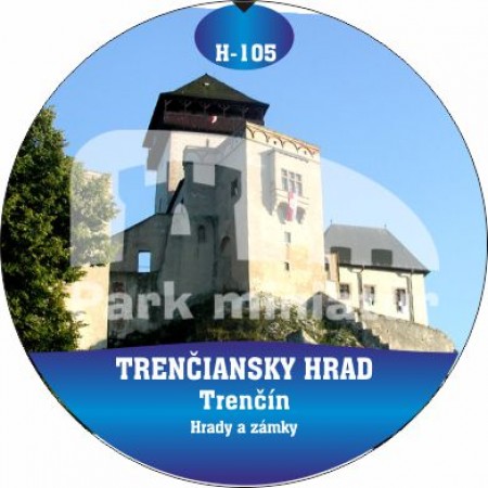Button Hrady 105 Trenčiansky hrad II, Trenčín