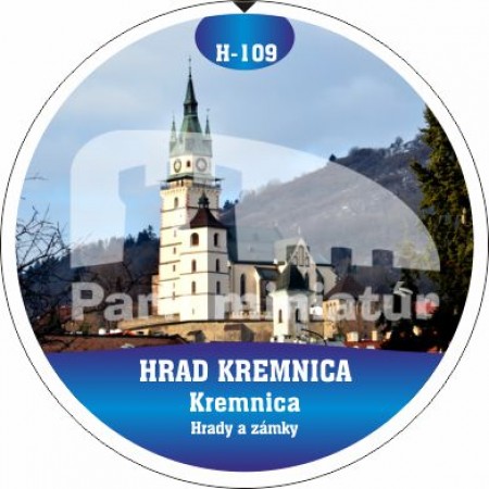Button Hrady 109 Hrad Kremnica, Kremnica