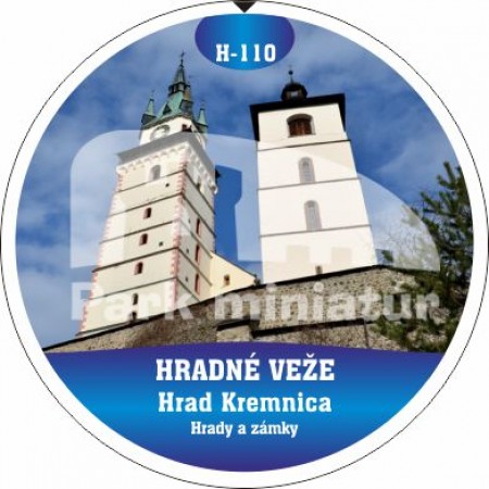 Button Hrady 110 Hradné veže, Hrad Kremnica