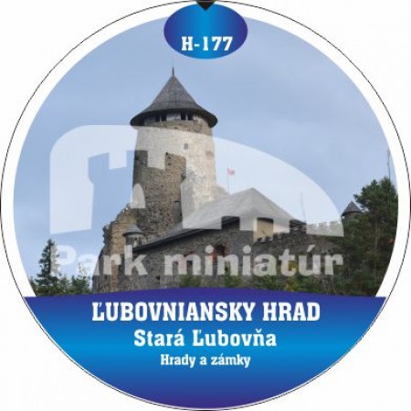 Button Hrady 177 Ľubovniansky hrad