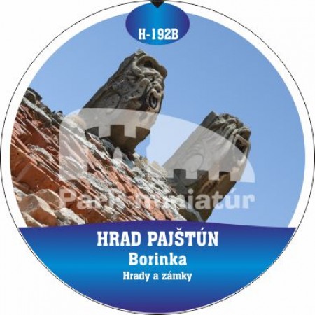 Button Hrady 192B Hrad Pajštún