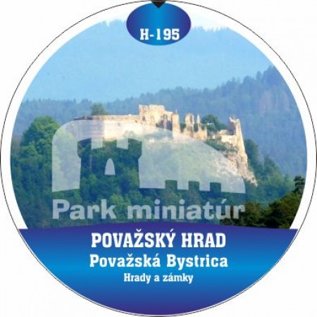 Button Hrady 195 Považský hrad
