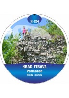 Button Hrady 224 Hrad Tibava