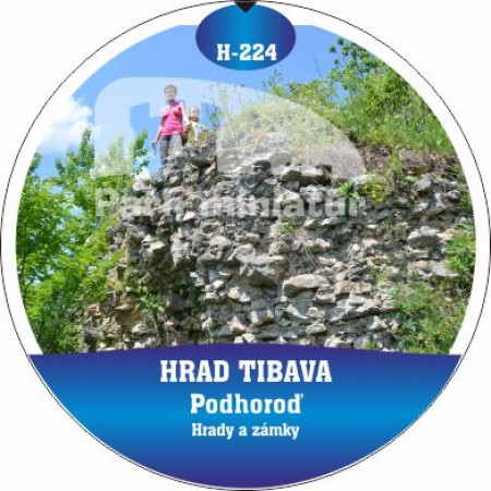 Button Hrady 224 Hrad Tibava