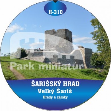 Button Hrady 310 Šariš hrad V