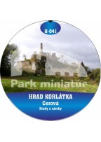 Button Hrady 041 Hrad Korlátka, Cerová