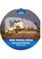 Button Hrady 043 Hrad Krásna Hôrka II, Krásnohorské Podhradie