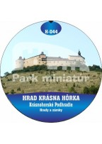 Button Hrady 044 Hrad Krásna Hôrka III, Krásnohorské Podhradie