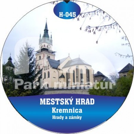 Button Hrady 045 Mestský hrad I, Kremnica