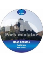 Button Hrady 048 Hrad Lednica II, Lednica