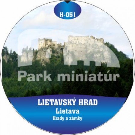 Button Hrady 051 Lietavský hrad I, Lietava