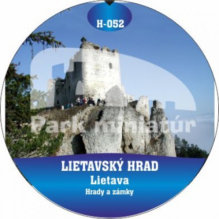 Button Hrady 052 Lietavský hrad II, Lietava