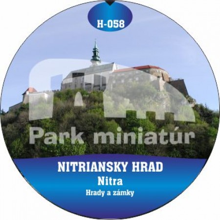 Button Hrady 058 Nitriansky hrad II, Nitra