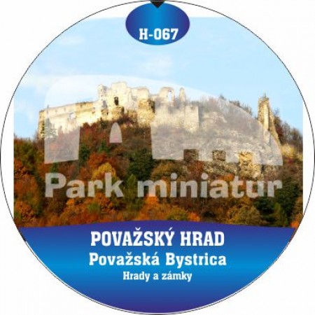 Button Hrady 067 Považský hrad II, Považská Bystrica