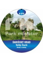 Button Hrady 070 Šarišský hrad II, Veľký Šariš