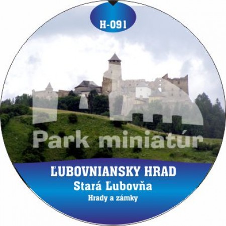 Button Hrady 091 Ľubovniansky hrad, Stará Ľubovňa