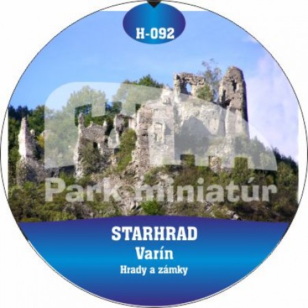 Button Hrady 092 Starhrad, Varín