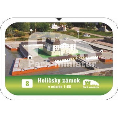 Button obdĺžnik PM model 002 Holíčsky zámok