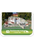 Button obdĺžnik PM model 059 Bratislavský hrad